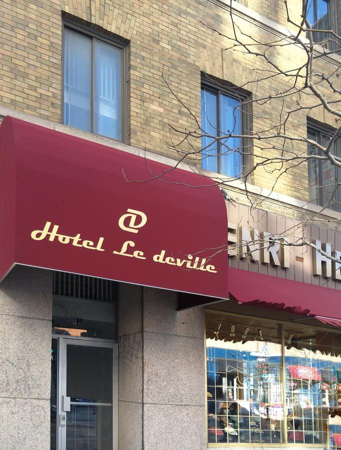 Hotel Le Deville Монреал Екстериор снимка